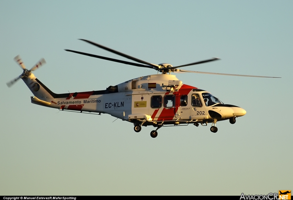 EC-KLN - Agusta Westland AW139 - Salvamento Marítimo (ESPAÑA)