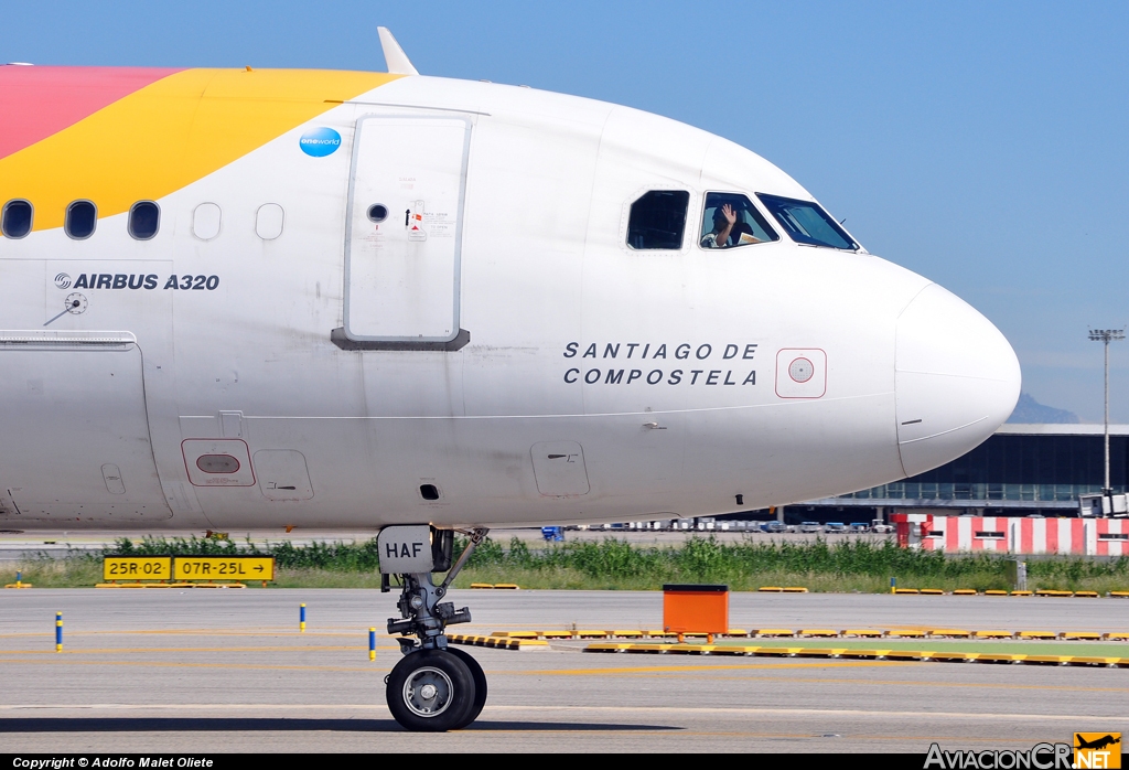 EC-HAF - Airbus A320-214 - Iberia