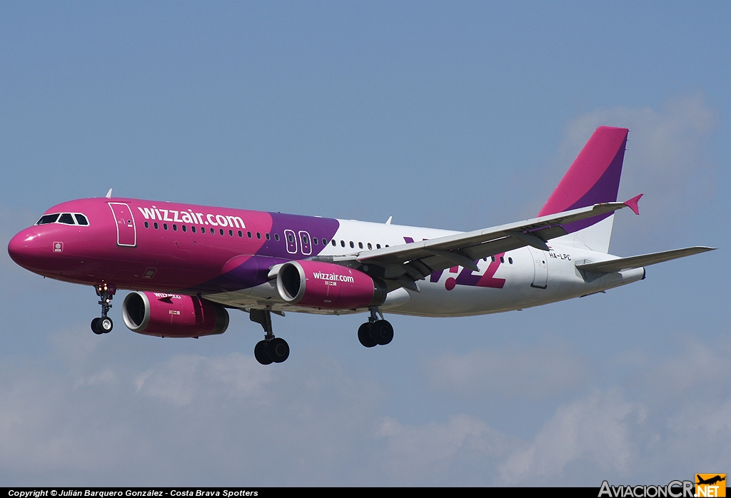 HA-LPC - Airbus A320-233 - Wizzair