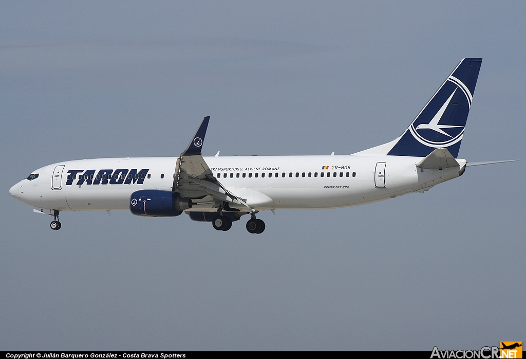 YR-BGS - Boeing 737-8GJ - TAROM