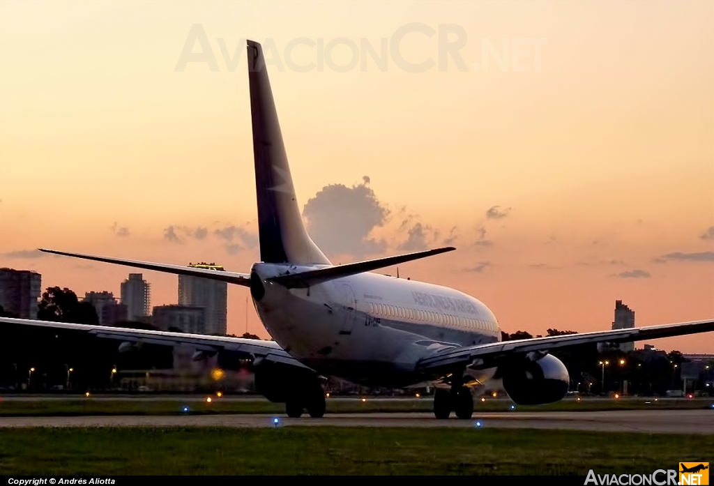 LV-CAP - Boeing 737-76N - Aerolineas Argentinas