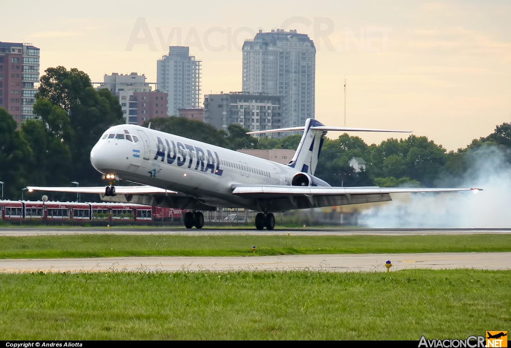 LV-BHN - McDonnell Douglas MD-83 (DC-9-83) - Austral Líneas Aéreas