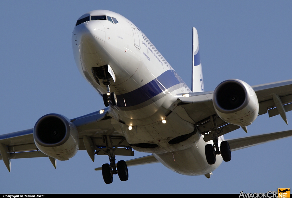 4X-EKL - Boeing 737-85P - El Al Israel Airlines