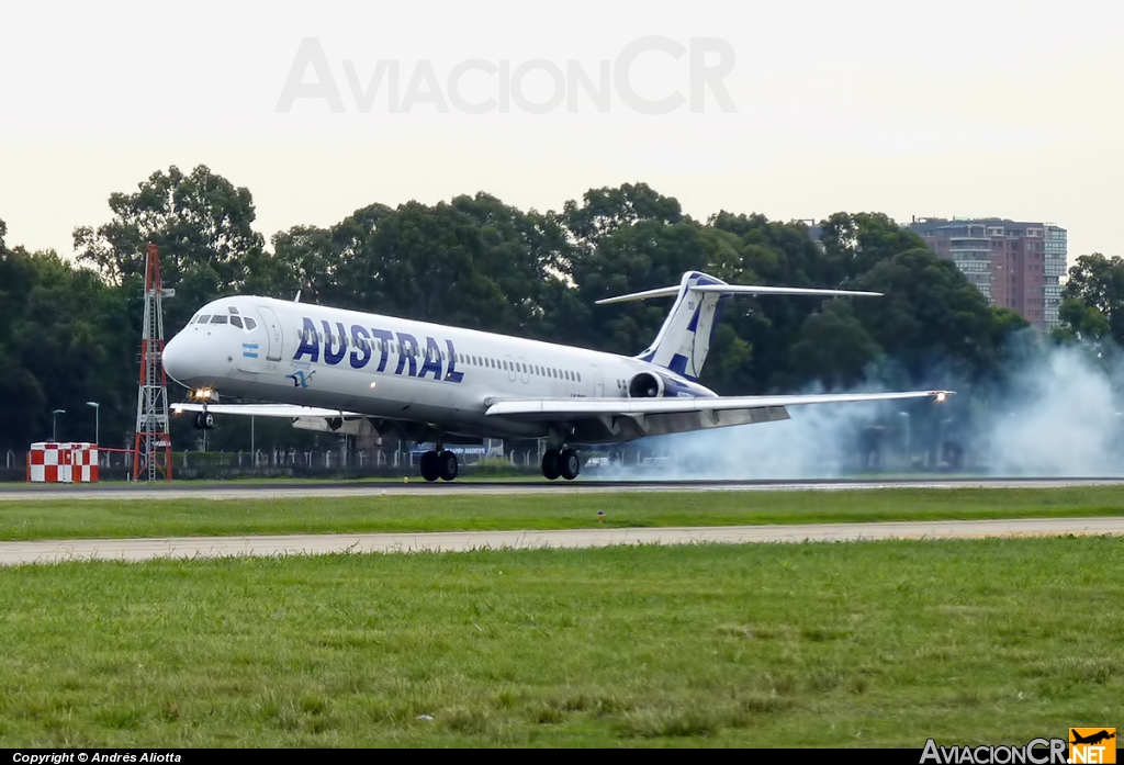 LV-BDO - McDonnell Douglas MD-83 (DC-9-83) - Austral Líneas Aéreas