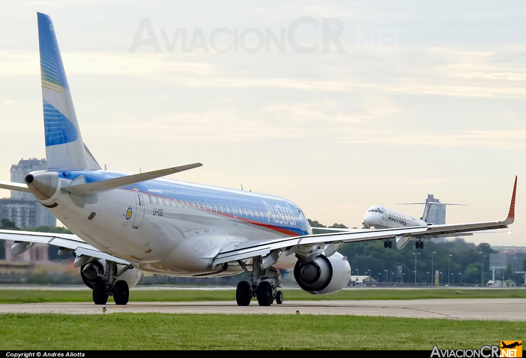 LV-CDZ - Embraer 190-100IGW - Austral Líneas Aéreas