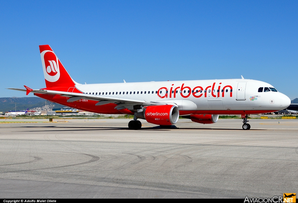 D-ABDX - Airbus A320-214 - Air Berlin