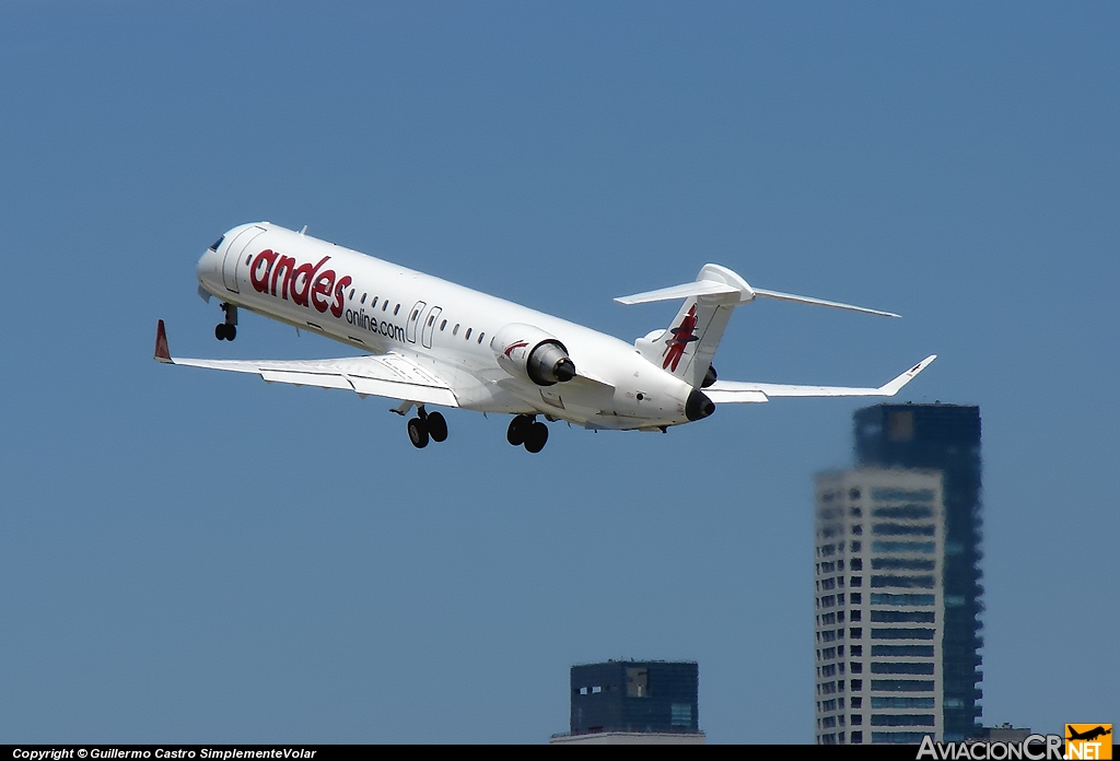 LV-CGW - Canadair CL-600-2D24 Regional Jet CRJ-900ER - Andes Líneas Aéreas