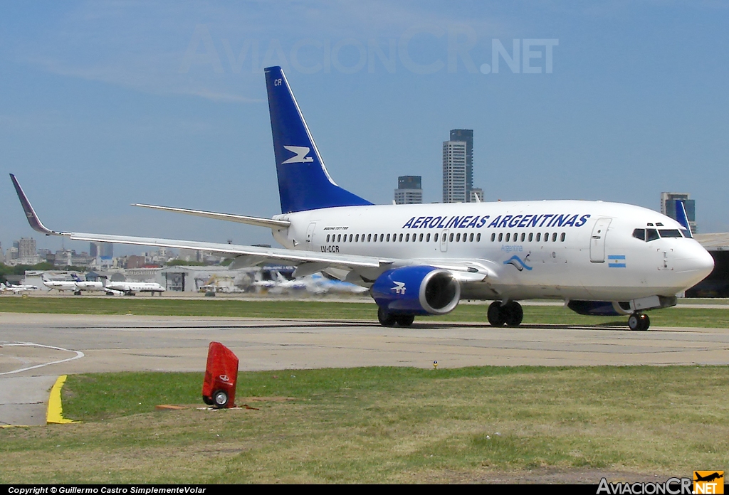 LV-CCR - Boeing 737-73V - Aerolineas Argentinas
