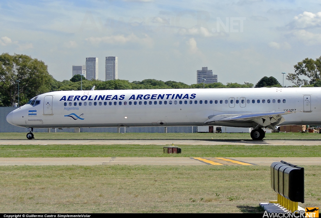 LV-VBZ - McDonnell Douglas MD-88 - Austral Líneas Aéreas