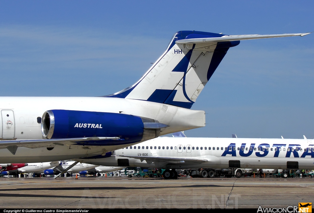 LV-BHH - McDonnell Douglas MD-83 (DC-9-83) - Austral Líneas Aéreas