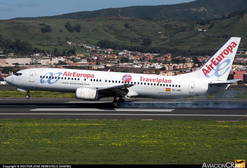 EC-HBL - Boeing 737-85P - Air Europa