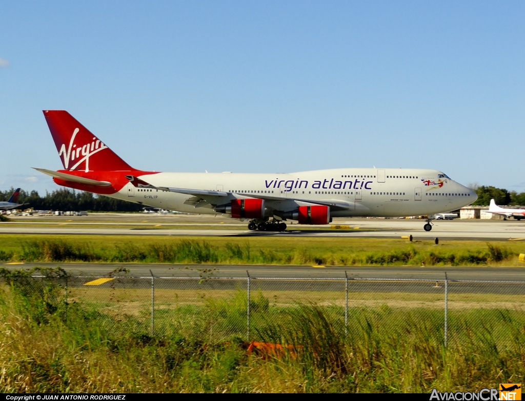 G-VLIP - Boeing 747-443 - Virgin Atlantic Airways