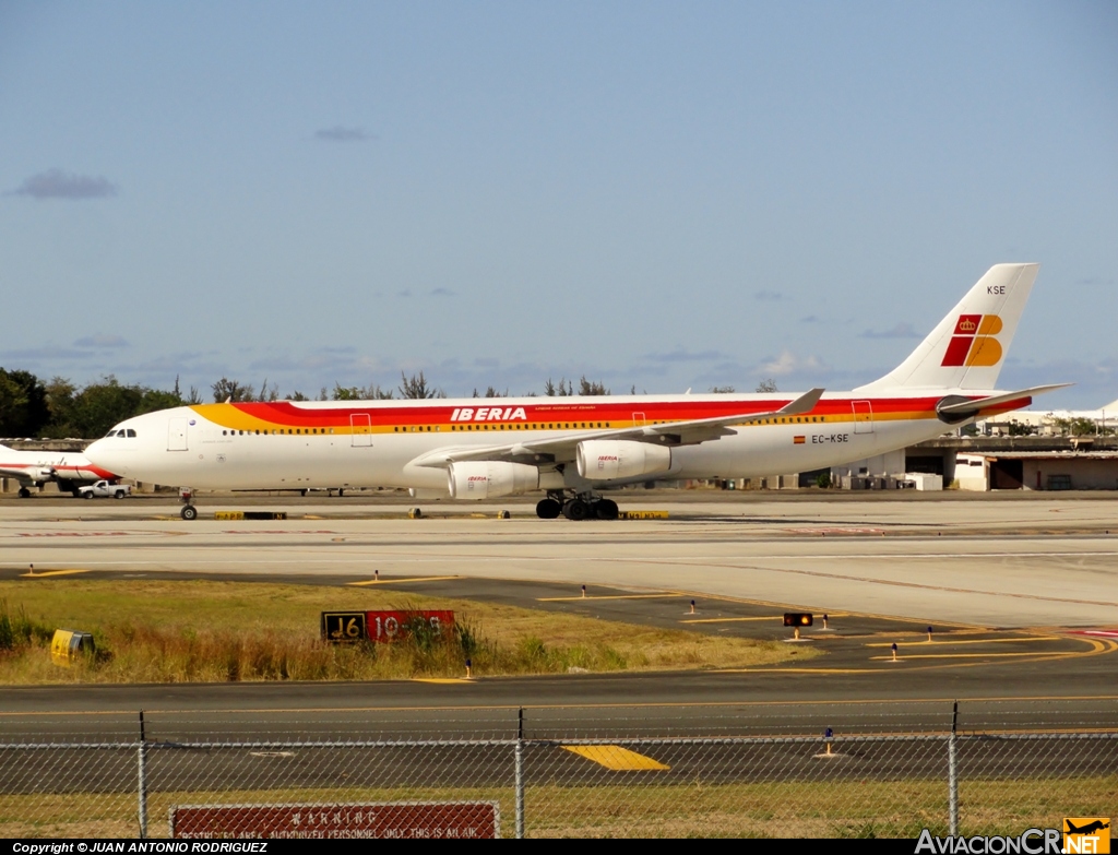 EC-KSE - Airbus A340-313X - Iberia