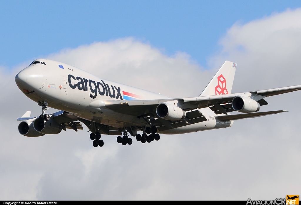 LX-YCV - Boeing 747-4R7F/SCD - Cargolux