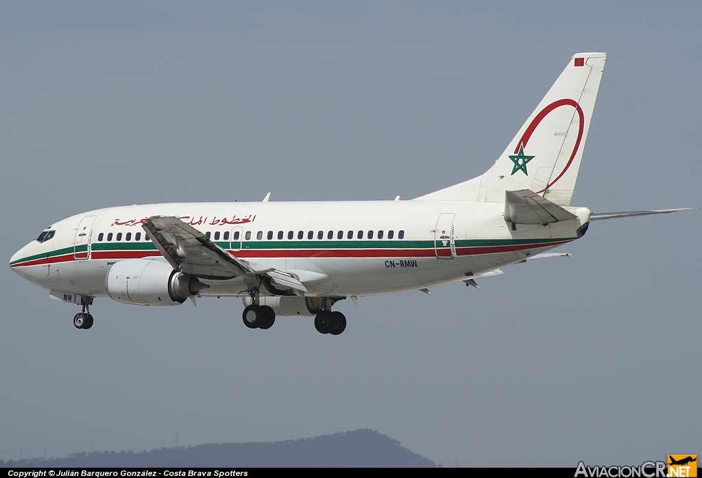 CN-RMW - Boeing 737-5B6 - Royal Air Maroc