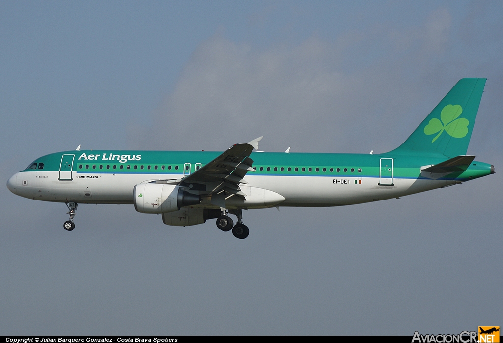 EI-DET - Airbus A320-214 - Aer Lingus