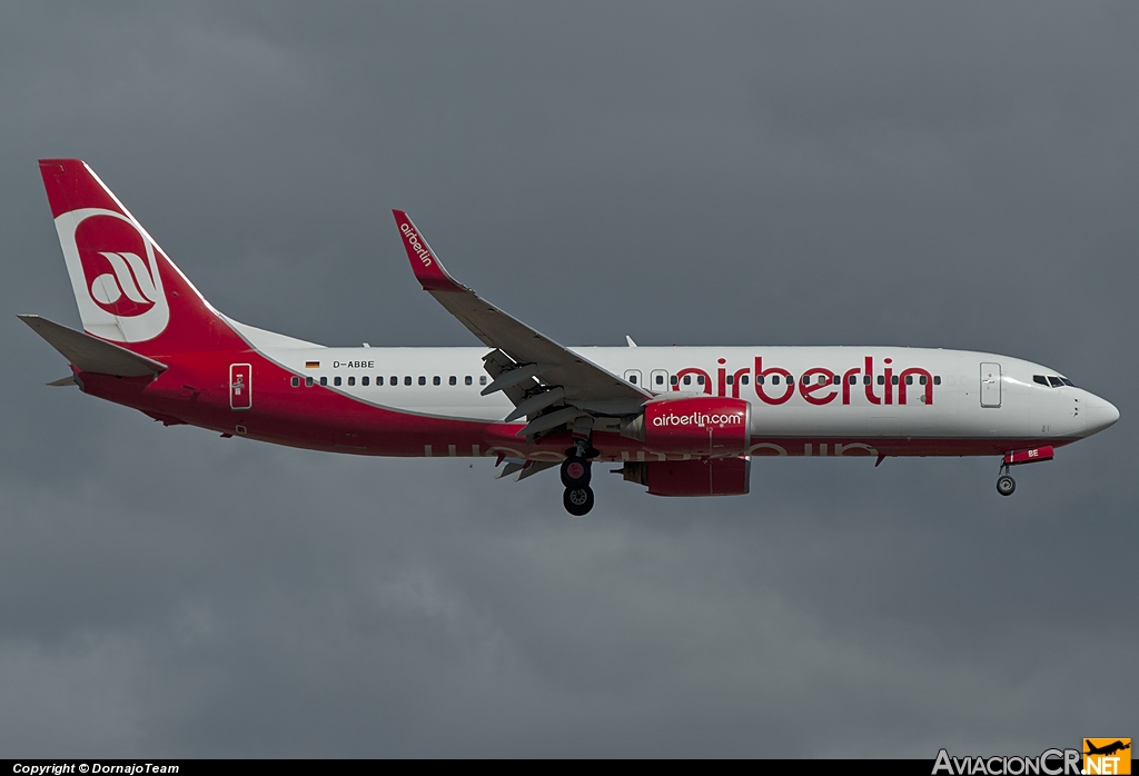 D-ABBE - Boeing 737-86J - Air Berlin