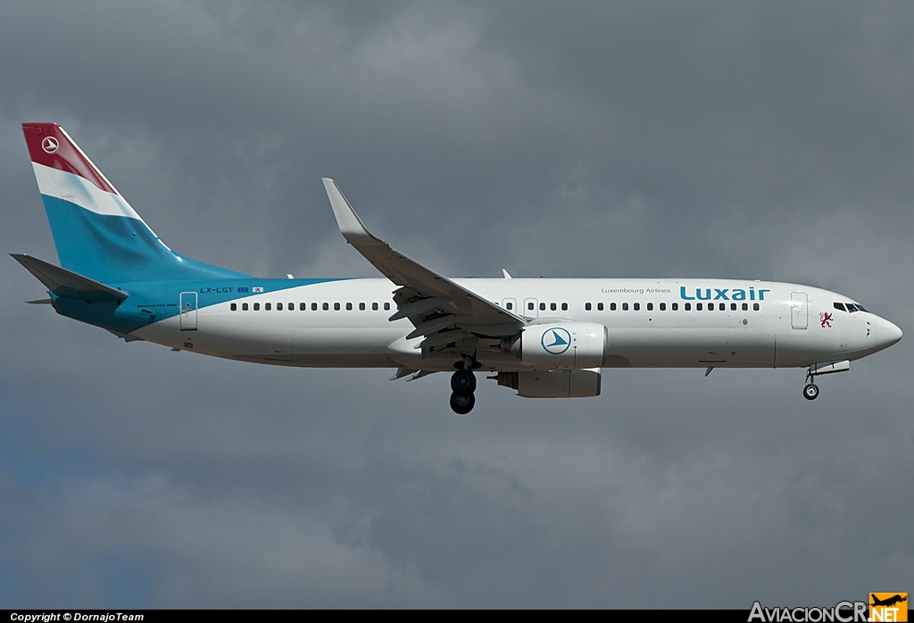 LX-LGT - Boeing 737-8K5 - LUXAIR