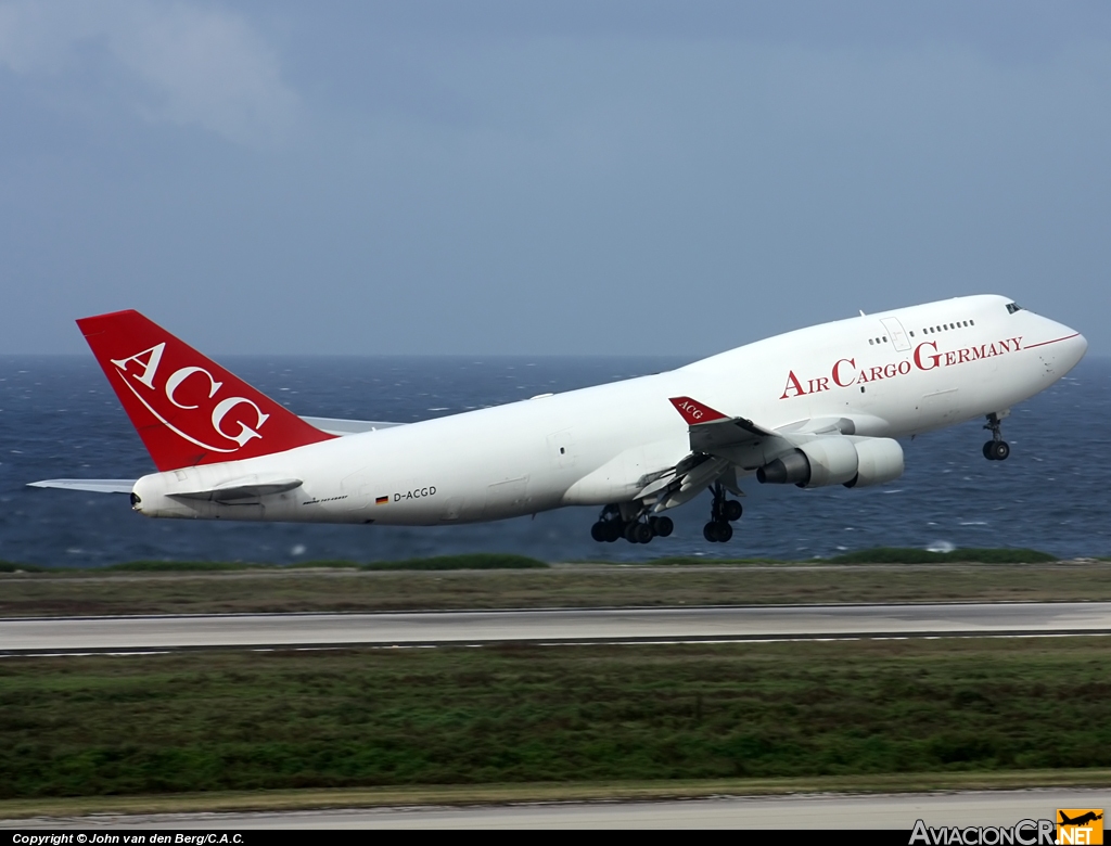 D-ACGD - Boeing 747-412(SF) - Air Cargo Germany