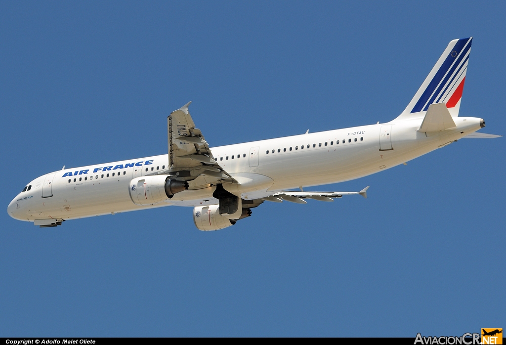 F-GTAU - Airbus A321-211 - Air France