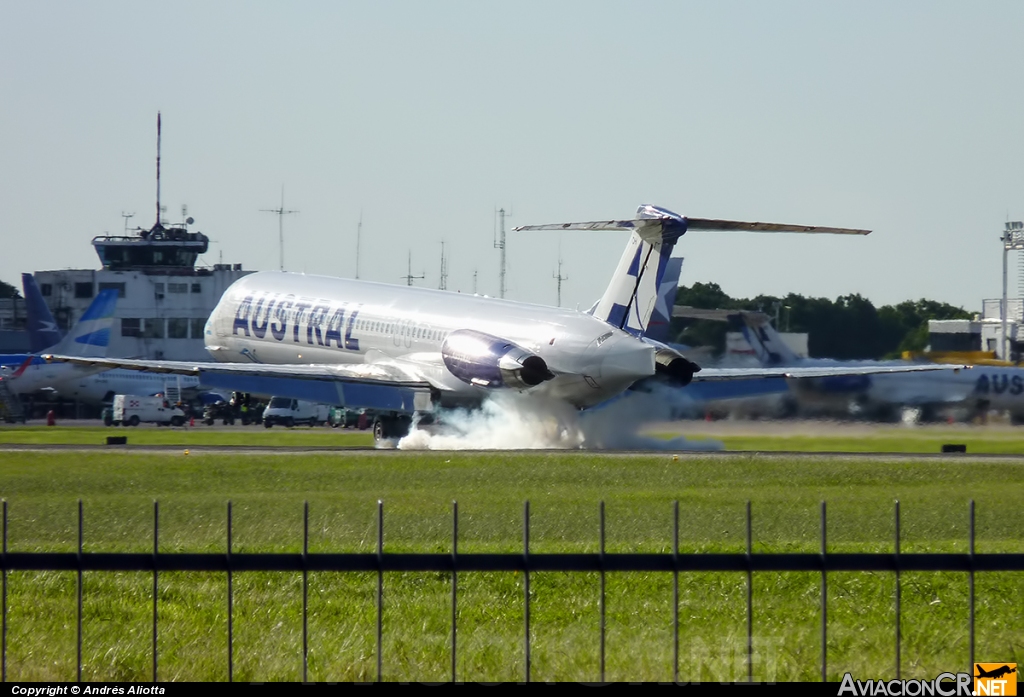 LV-BOH - McDonnell Douglas MD-88 - Austral Líneas Aéreas