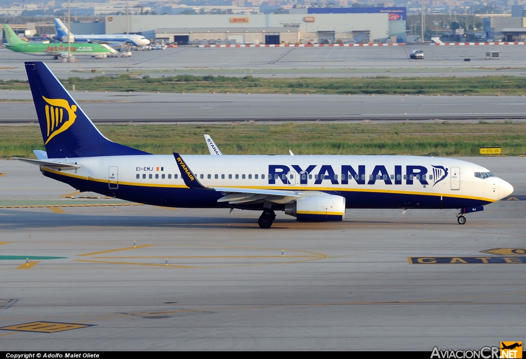 EI-EMJ - Boeing 737-8AS - Ryanair