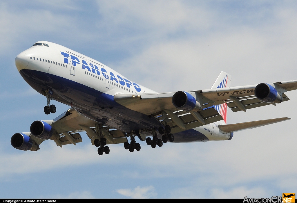 VP-BGW - Boeing 747-346 - Transaero Airlines