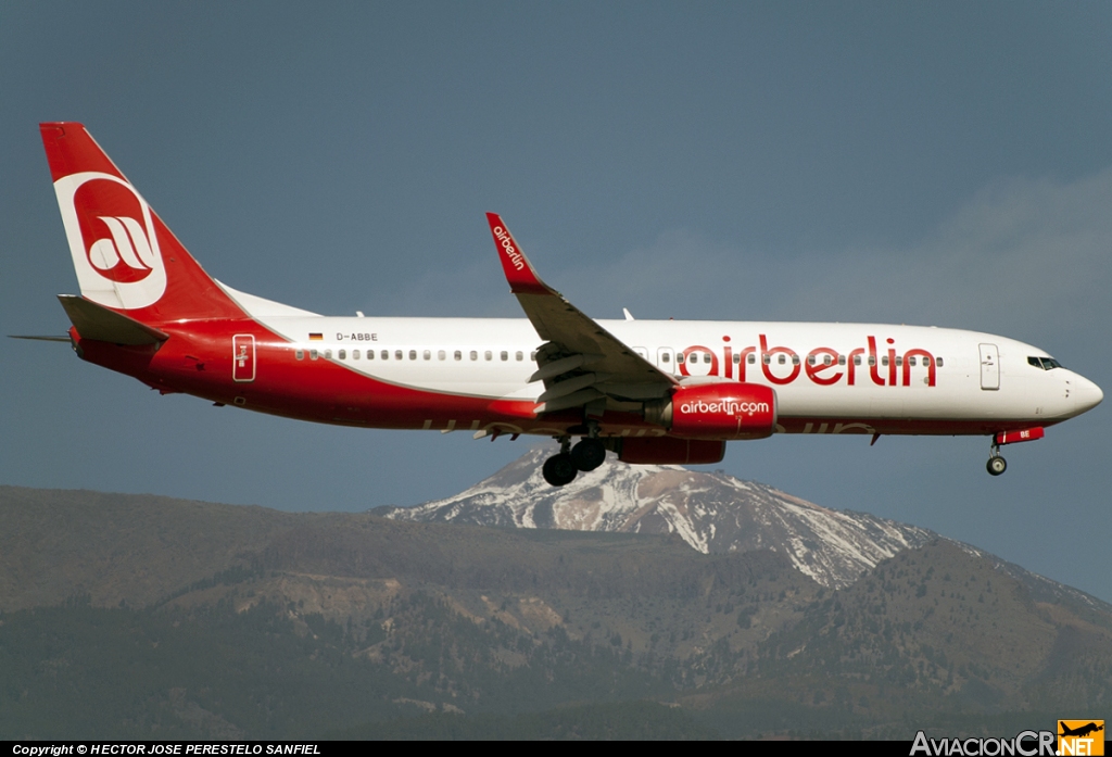 D-ABBE - Boeing 737-86J - Air Berlin