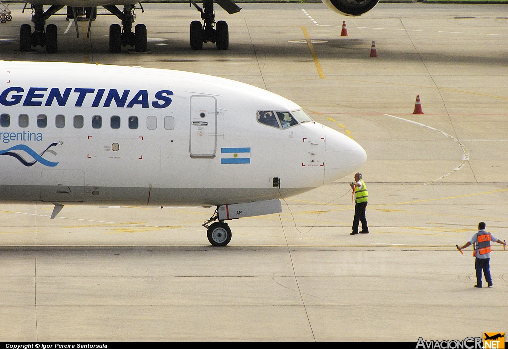 LV-CAP - Boeing 737-76N - Aerolineas Argentinas