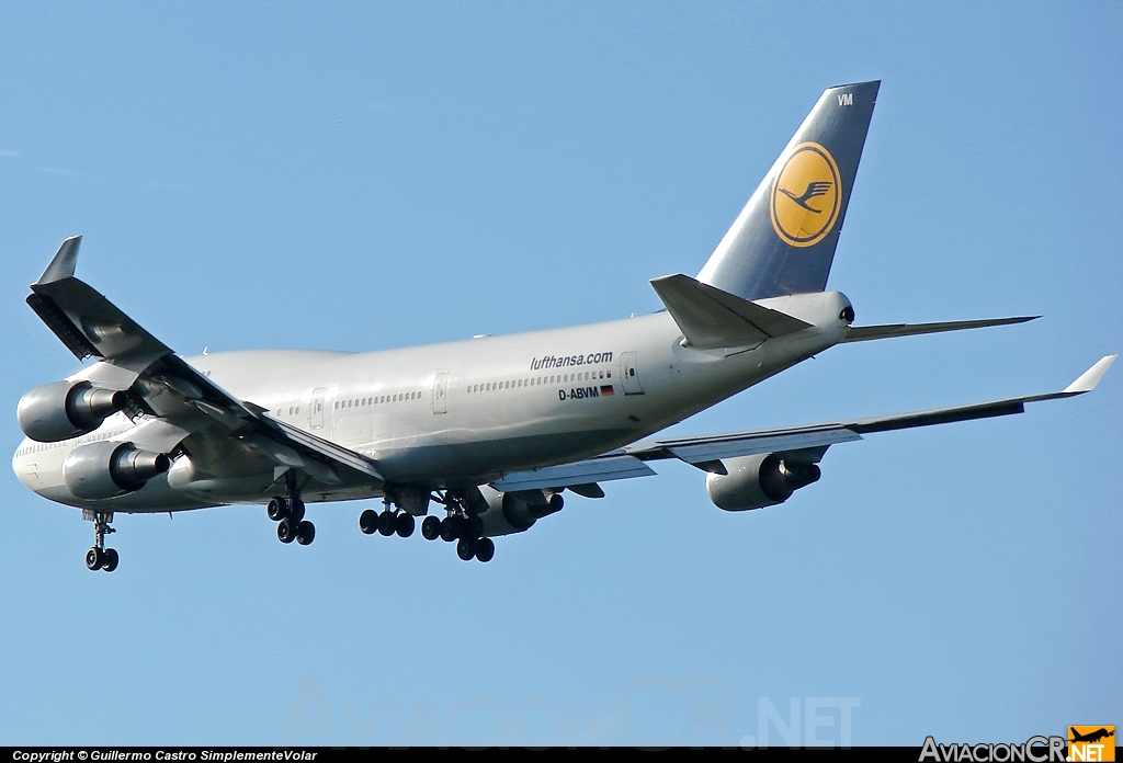 D-ABVM - Boeing 747-430 - Lufthansa