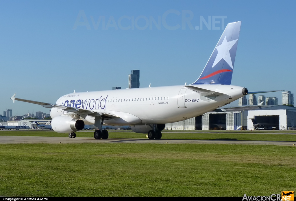 CC-BAC - Airbus A320-233 - LAN Airlines
