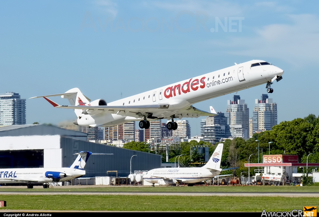LV-CFD - Canadair CL-600-2D24 Regional Jet CRJ-900 - Andes Líneas Aéreas