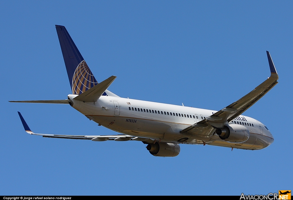 N78524 - Boeing 737-824 - Continental Airlines