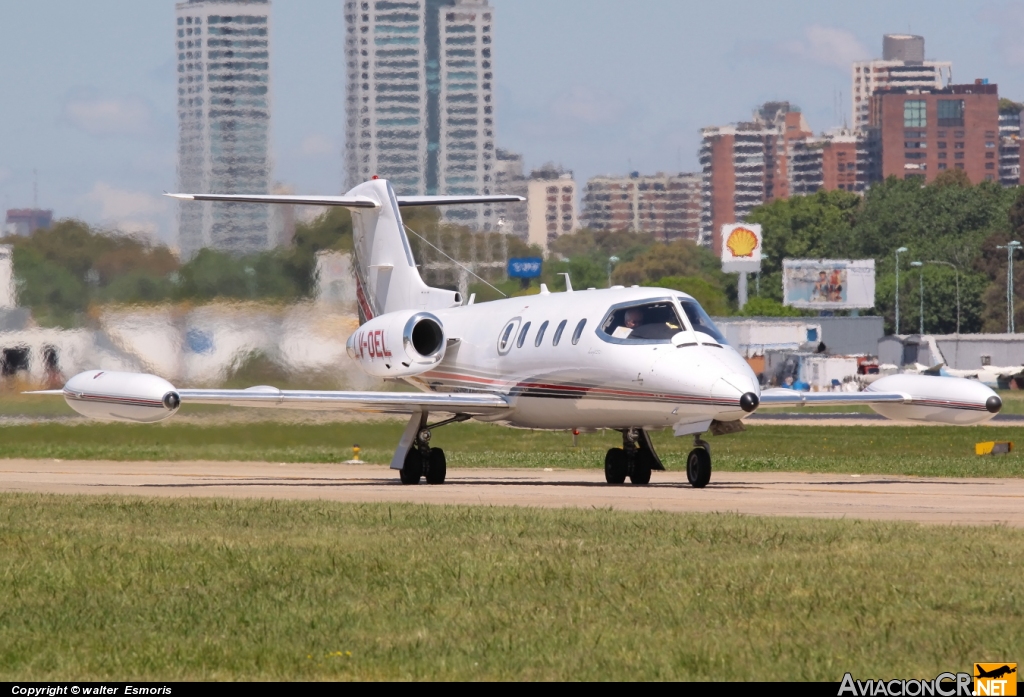 LV-OEL - Gates Learjet 25 D - Privado