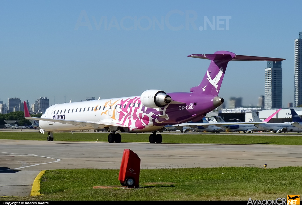 CX-CRD - Bombardier CRJ-900LR - Pluna Uruguay