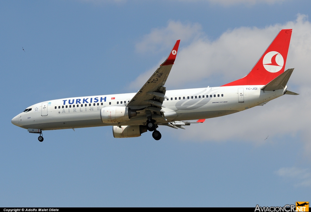TC-JGI - Boeing 737-8F2 - Turkish Airlines