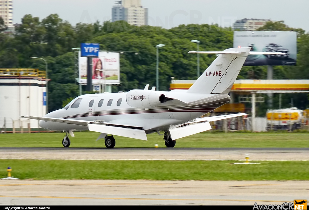 LV-AMB - Cessna 525 CitationJet - Privado