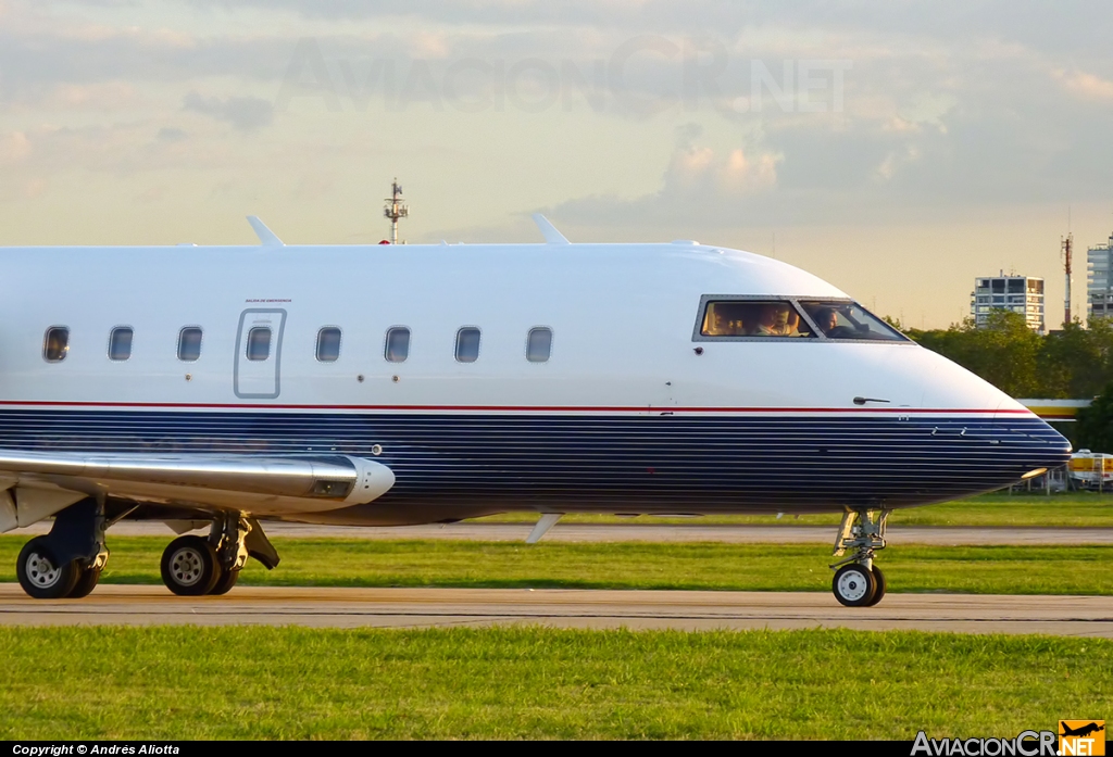 LV-BHP - Bombardier Bombardier Challenger 604 - Privado