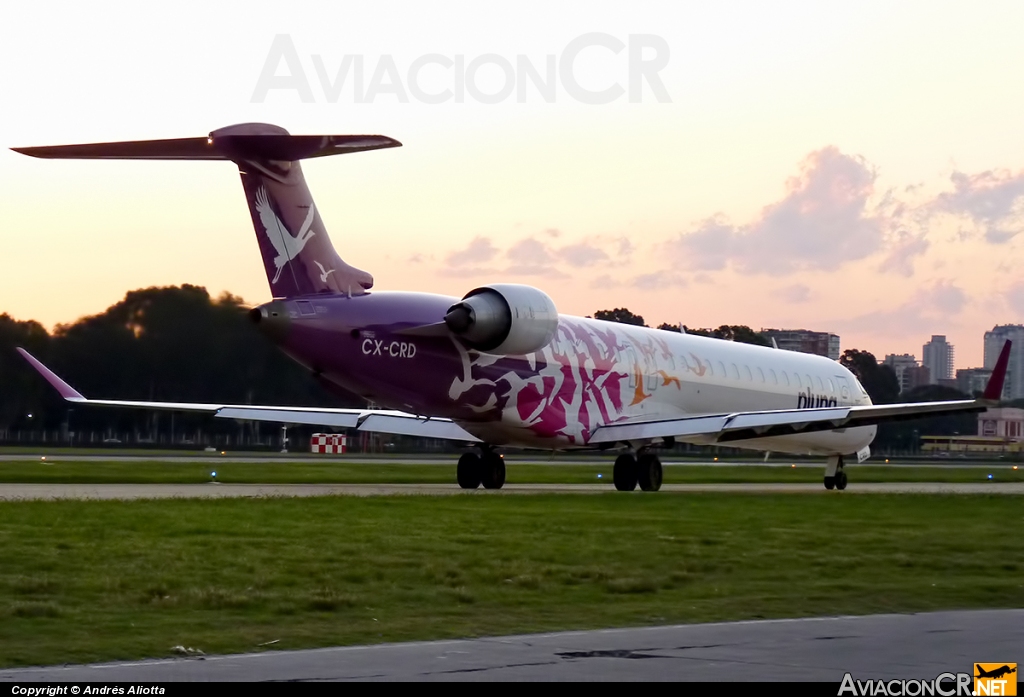 CX-CRD - Bombardier CRJ-900LR - Pluna Uruguay