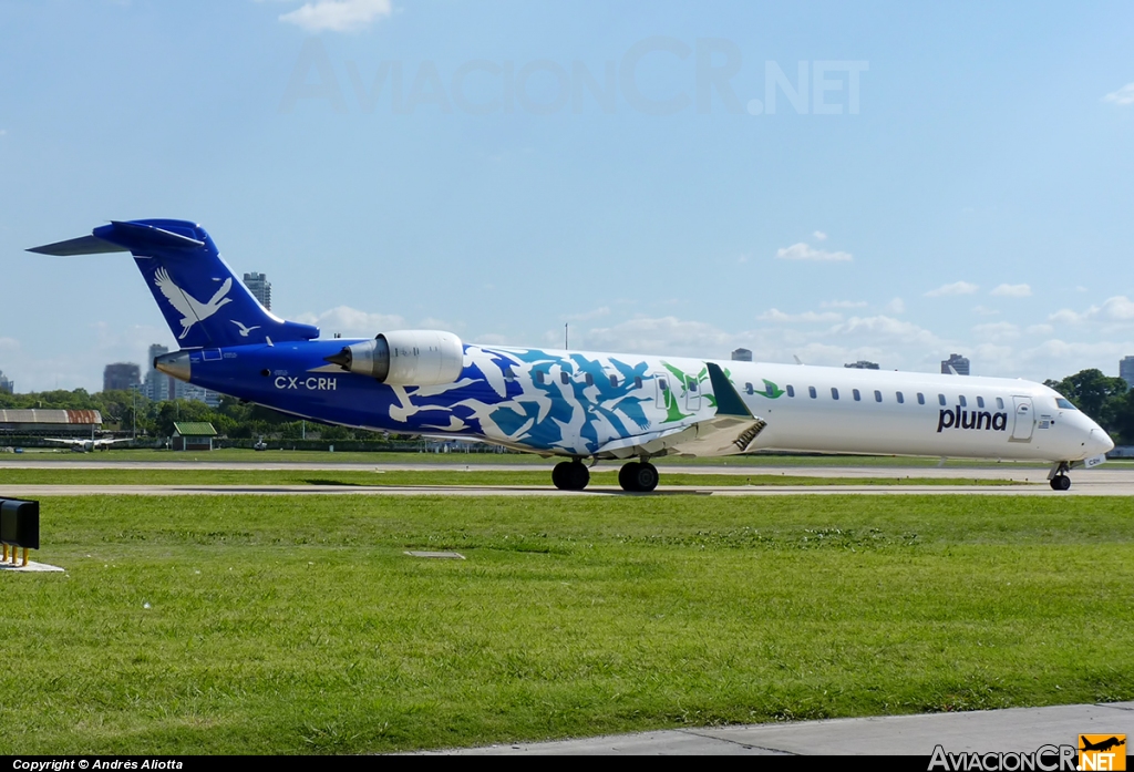 CX-CRH - Bombardier CRJ-900LR - Pluna Uruguay