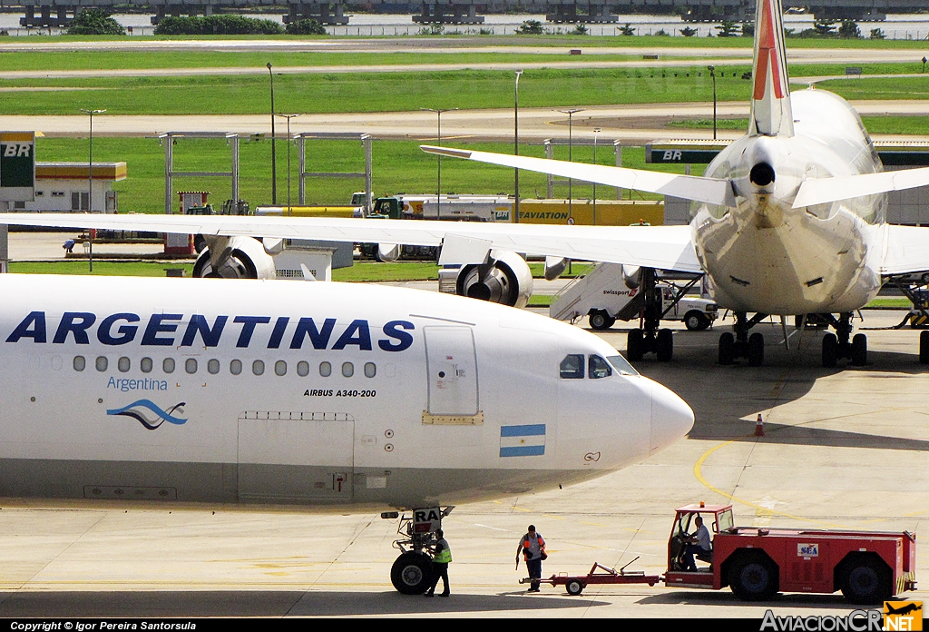 LV-ZRA - Airbus A340-211 - Aerolineas Argentinas