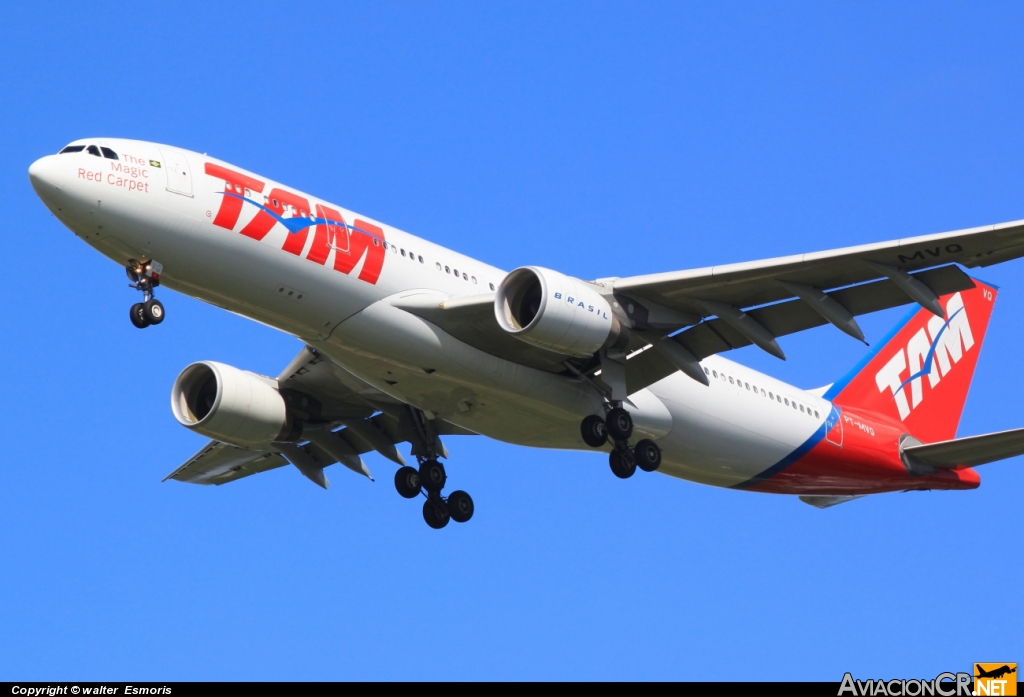 PT-MVQ - Airbus A330-223 - TAM Linhas Aéreas
