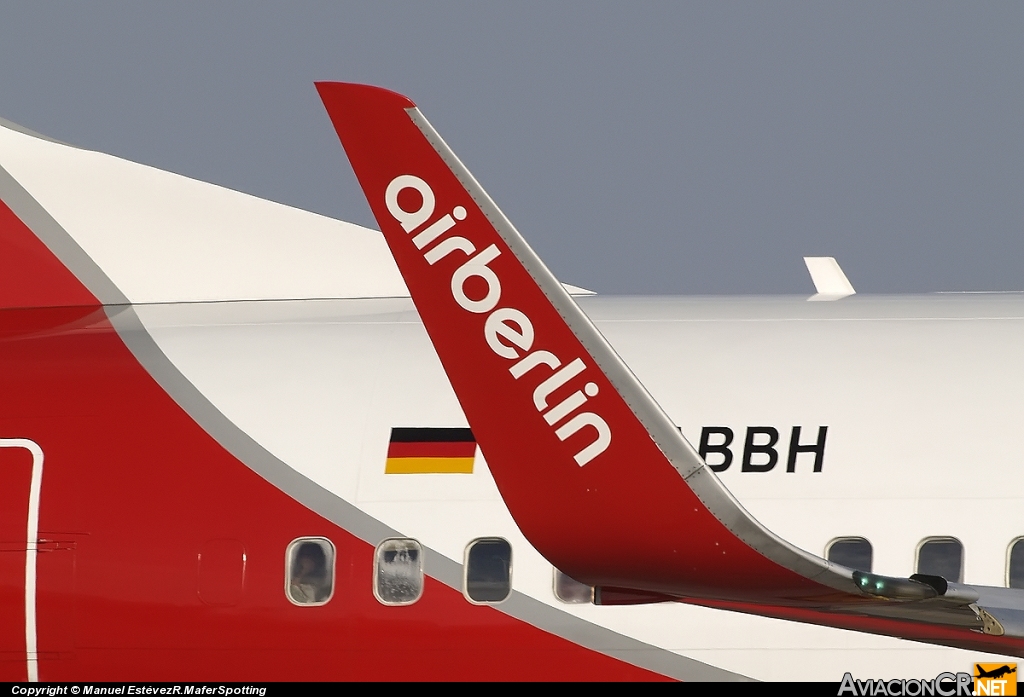D-ABBH - Boeing 737-86J - Air Berlin