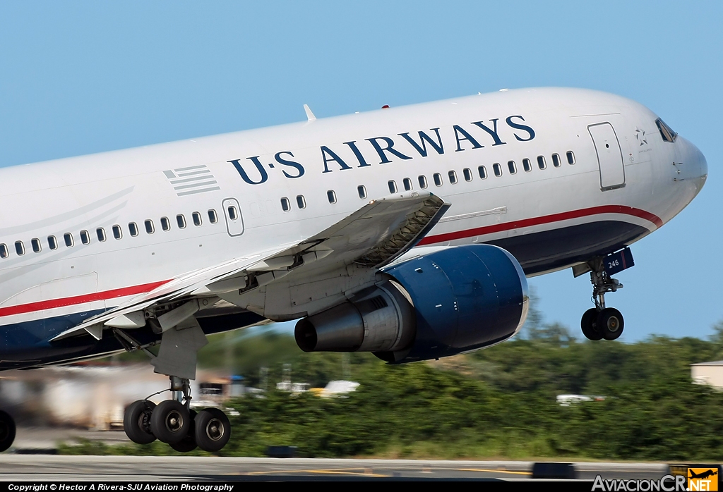 N246AY - Boeing 767-201(ER) - US Airways
