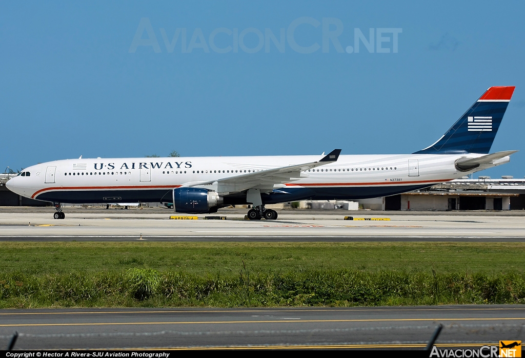 N273AY - Airbus A330-323X - US Airways