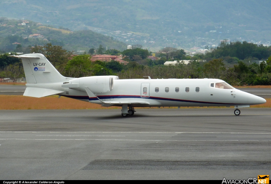 LV-CAY - Learjet 60 - Privado