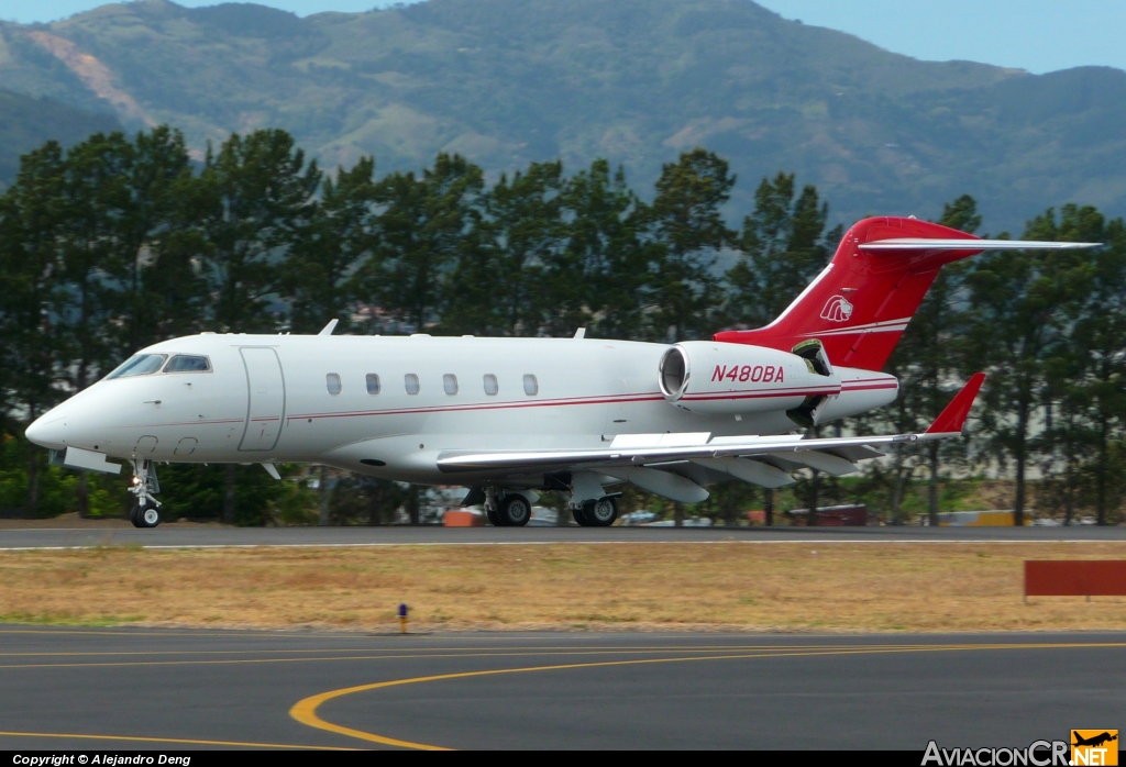 N480BA - Bombardier BD-100-1A10 Challenger 300 - Privado (Credomatic Air Services)