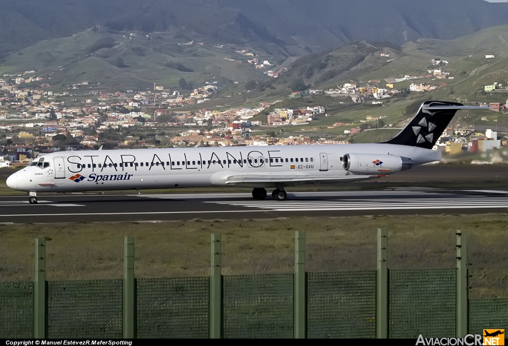 EC-GXU - McDonnell Douglas MD-83 (DC-9-83) - Spanair