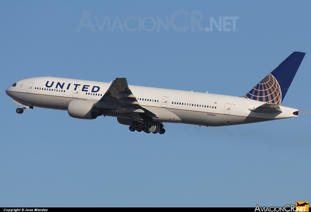 N778UA - Boeing 777-222 - United Airlines