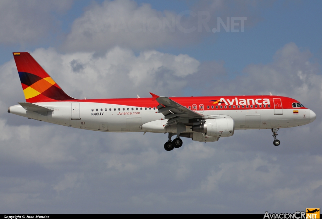 N401AV - Airbus A320-214 - Avianca Colombia